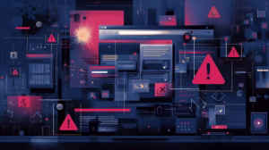 Illustration of common website design mistakes