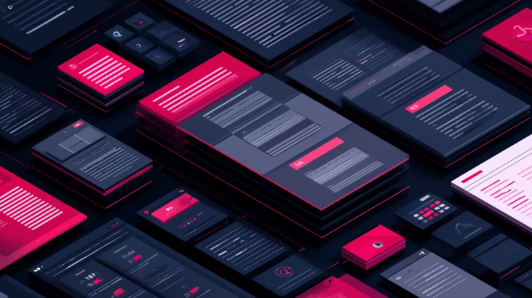 Illustration of the preparation of texts for the website
