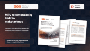 featured image of the layout of the MRU Recommendations publication with a real MRU logo